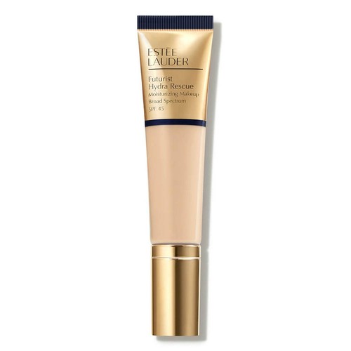 Estee Lauder Futurist Hydra Rescue trucco idratante 1W2 sabbia SPF 45 in scatola nuovo