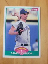 1989 Score Traded #77T Randy Johnson ~ Seattle Mariners ~ MLB Trading Card