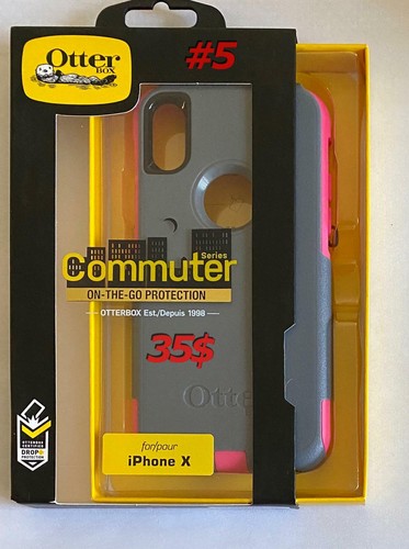 Coques iPhone Xs Otterbox (UNIQUEMENT COQUE) (Defender - Symmetry - Commuter) - Photo 16 sur 19