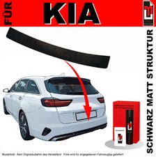 Lackschutzfolie Ladekantenschutz für Kia Ceed SW Kombi CD ab 2018 Schwarz matt