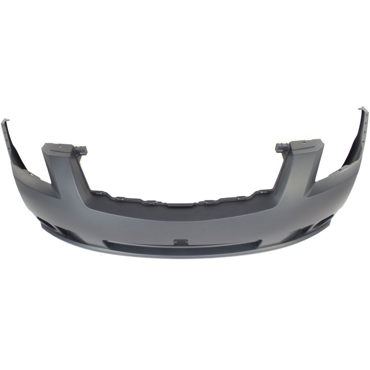Primed Front Bumper Cover Without Fog Light Holes Fits Nissan Sentra NI1000242