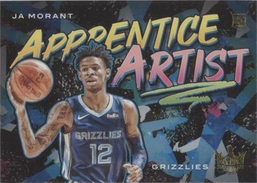 JA MORANT 2019-20 PANINI COURT KINGS ROOKIE RC #82 BGS 9 MINT (.5