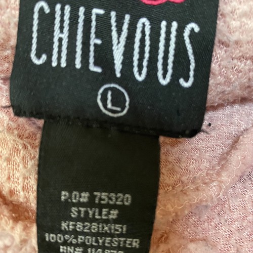 Miss Chievous Sweater Girls Pink Large Fleece Sequin Unicorn Plush Sherpa Hooded - Picture 6 of 9