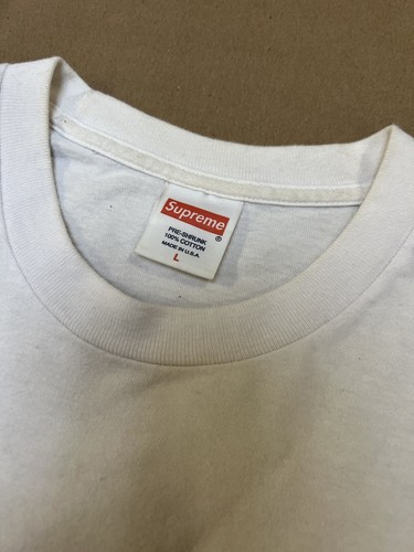FW14 Supreme KRS ONE Boogie Down Productions Tee T-Shirt White Sz L Large 2014 - Picture 4 of 9