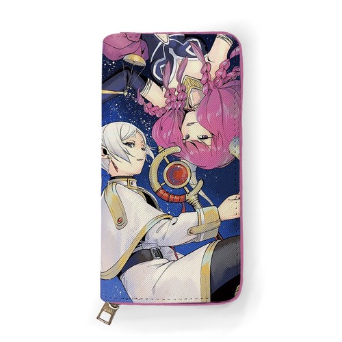 Frieren Beyond Journey's End Geldbörse Frieren Himmel Zip Large Leder Clutch Tasche - Bild 9 von 35