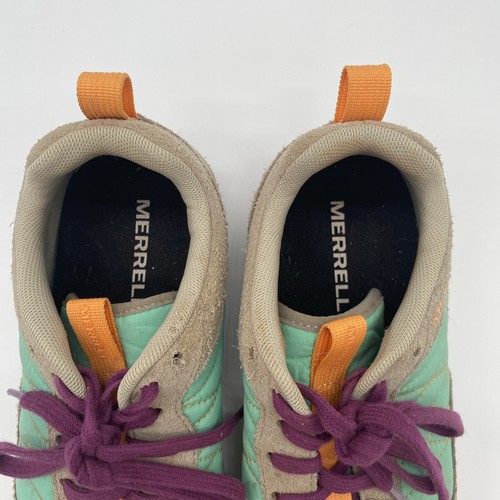 Merrell Alpine Schuhe Damen Gr. 7,5 grau moon neuwertig J002598 sportliche niedrige Sneaker - Bild 8 von 9