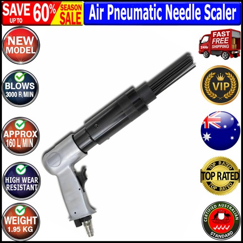 TYTOGE Air Needle Scaler 28 Alloy Steel Needles Pneumatic Rust Paint