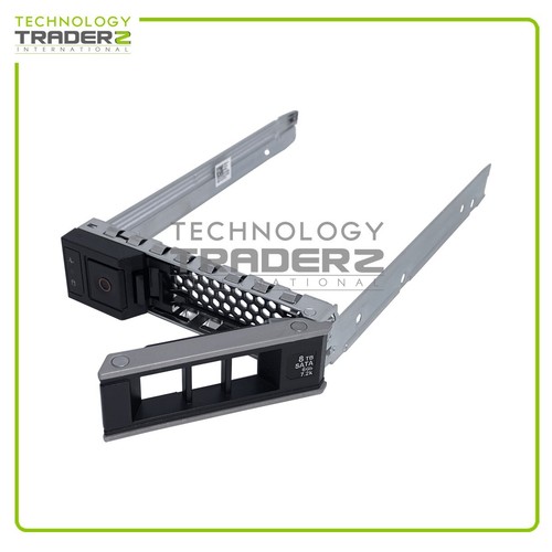 LOT OF 6 X7K8W Dell 8TB SAS/SATA 3.5" Hard Drive Tray Only **Pulled** - Afbeelding 3 van 4