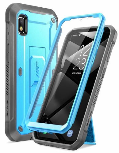 Funda de cuerpo completo con soporte para teléfono SUPCASE UBPro con cubierta de pantalla para Samsung Galaxy A10e - Imagen 21 de 39