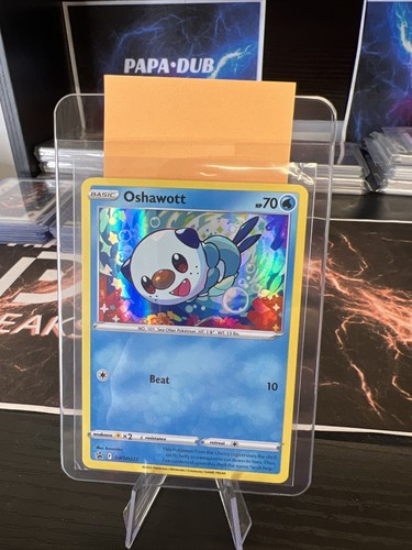 Pokemon TCG - Oshawott SWSH222 - Black Star Promo - Holo Rare - NM/M - Picture 3 of 3