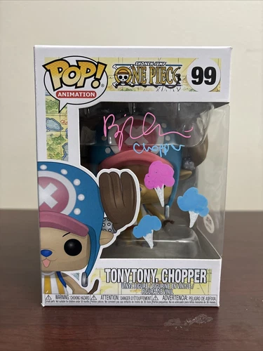Tony Tony Chopper One Piece Signed (Brina Palencia) Funko Pop Authenticated PSA