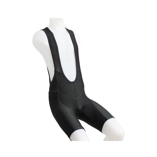Cuissard à bretelles noir taille M en tissu technique respirant