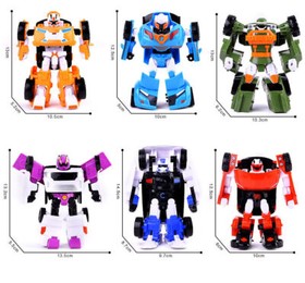 Robot Mini X Y W C K Z R D Transform Figure Kids Boys Car Vehicle Robot Toy Gift
