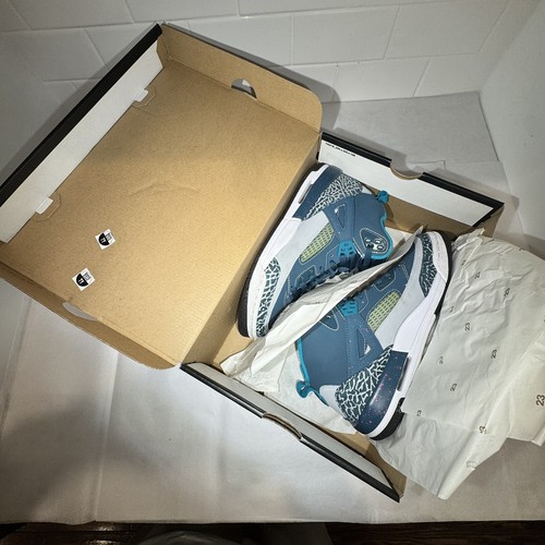2014 Jordan "Spizike" #315371-407 Space Blue 7 Youth - Preowed - Picture 10 of 18
