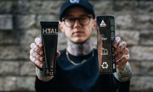 H3AL Tattoo Aftercare skin butter Tattoo Balm &Enhance skin TX4 image 2