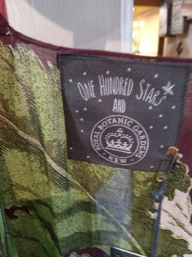 One Hundred Stars Royal Botanic Gardens O/S Open Jacket Floral Kimono NWT - Picture 4 of 8