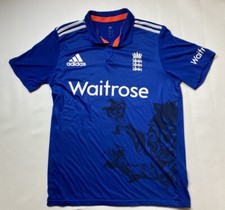 ENGLAND CRICKET jersey shirt ADIDAS 2015 trikot /adult SIZE L