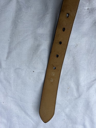 Gilmart Gürtel aus echtem Straußenleder Größe 38" Taille - Bild 5 von 6