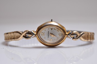 waltham watch base metal bezel stainless steel back