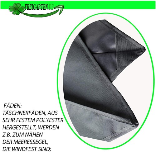Ersatzdach für Pavillon Garten Ersatzbezug Pavillondach PVC wasserdicht 3x3m M1 - Bild 30 von 41