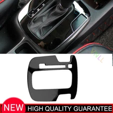 For Kia K3 Forte 2017-2018 Black Steel Car Middle Console Gear Shift Cover Trim