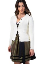 JACKE - TRACHTENJACKE DAMEN IN WEISS (ORIGINA...