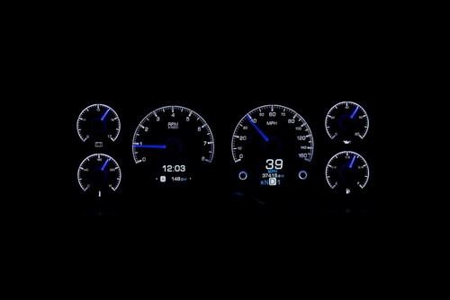 Dakota Digital 1987-89 Ford Mustang Sistema de Calibre Analógico Negro HDX-87F-MUS-K Nuevo - Imagen 15 de 20