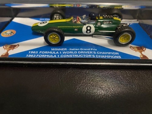 1/43 Spark 1963 F1 CHAMPION - Jim Clark #8 Lotus - Climax 25 - WINNER Italian GP - Picture 7 of 8