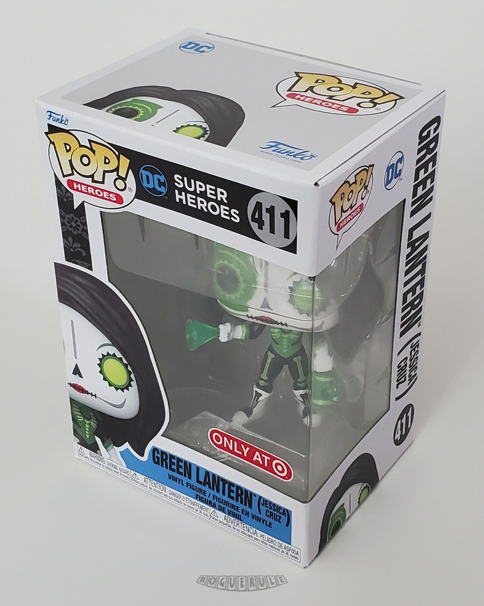 🚦Funko Pop! Super Heroes Dia De Los DC Green Lantern - #411