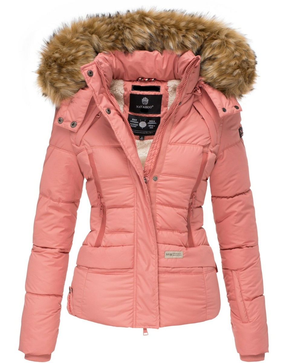 Winter Coat Navahoo Piumini Pelliccia Donna Invernale Giacca Da