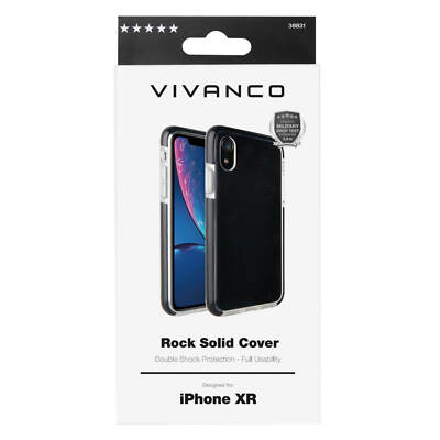 Vivanco iPhone XR Rock Solid Cover - BRANDNEU