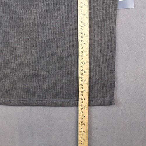 Polo Ralph Lauren Sleepwear Shirt Mens Size Small Gray Waffle Knit - Picture 8 of 9