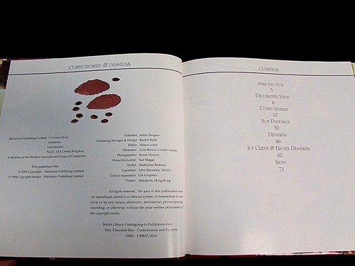 CHOCOLATE BOX Cookbooks Confectionary Desserts by Joanna Farrow Set of 2 RE100 - Imagen 7 de 12