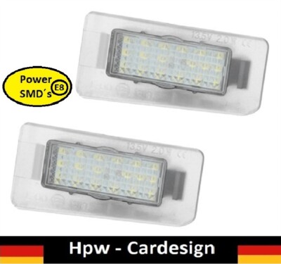 LED Kennzeichenbeleuchtung für Kia Cee'D SW + Kia Optima + Kia Forte