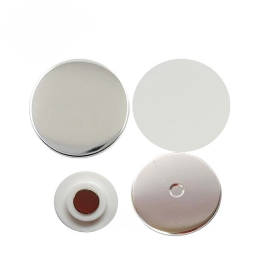 1000 piezas Círculo Blanco Botón Magnético Insignia Suministros para Fabricante de Botones Hágalo Usted Mismo Regalo - Imagen 2 de 16