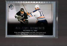 SP AUTHENTIC 15/16 WAYNE GRETZKY MOMENTS CARD # 155  EDMONTON OILERS
