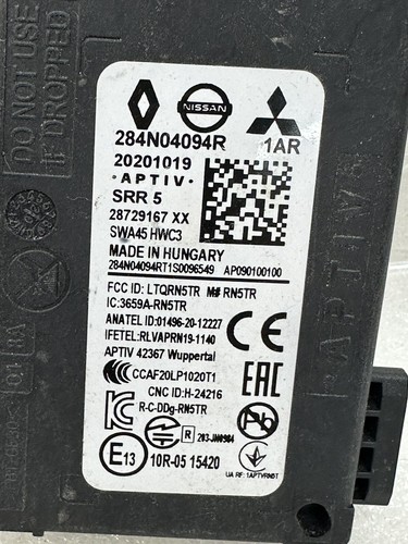 2021 - 2023 Nissan Rogue OEM Blind Spot Radar Sensor 284N0-4094R - Picture 5 of 11