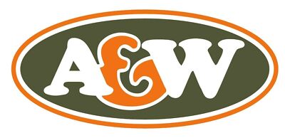 A&W Vinyl Decal Sticker Waterproof