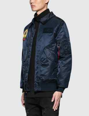 ALPHA INDUSTRIES Men's CWU 45/P STORM CRUISE JACKET Slim Fit