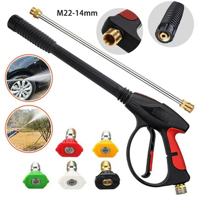 4000PSI High Pressure Car Power Washer Spray Gun Wand Lance Nozzle Tips Hose Kit 4000PSI High Pressure Car Power Washer Spray Gun Wand Lance Nozzle Tips Hose Kit