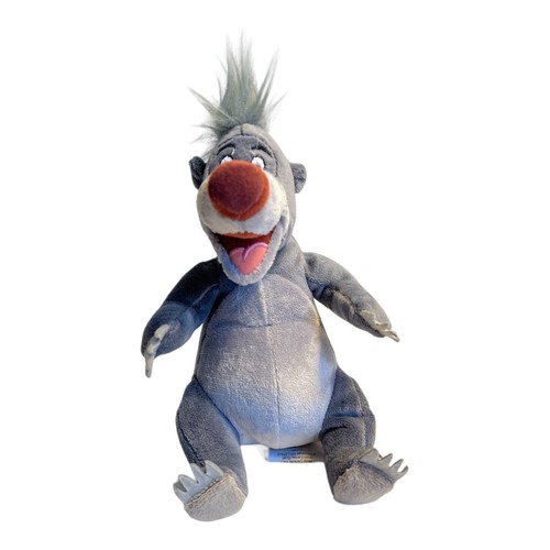Disney Enterprises Store Parks Jungle Book Baloo Grey Bear Stuffed Plush 8 inch - Picture 1 of 5