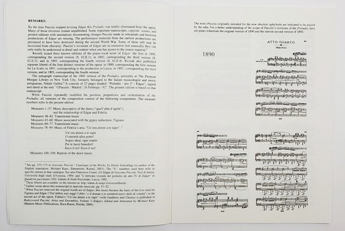 Kalmus Orchestra Library Puccini Edgar Prelude To Act I (1892) Full Score A9044 - Picture 3 of 4