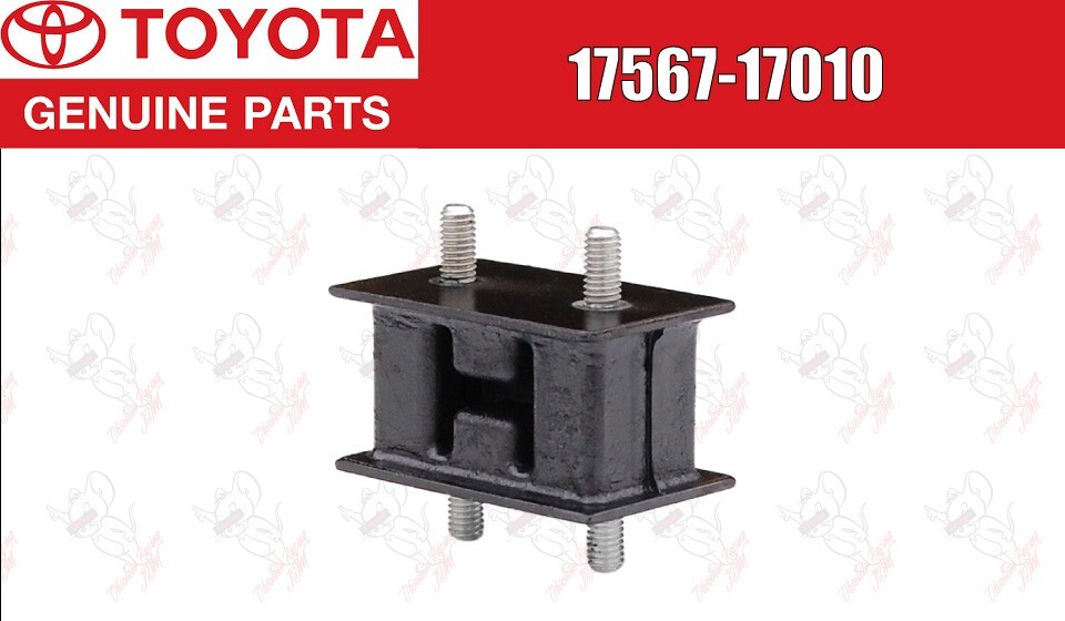 Toyota OEM Exhaust Pipe Mount Cushion Center 17567-17010 for