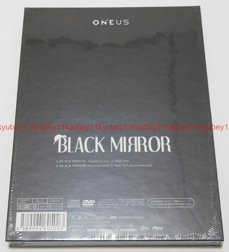 ONEUS BLACK MIRROR First Limited Edition CD DVD Japan OKCK13023 4589994605003 - Imagen 2 de 6