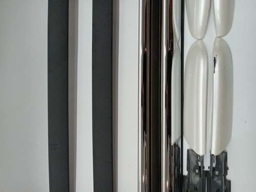 2003-2014 ESCALADE ESV Yukon XL Suburban LUGGAGE ROOF RACK CHROME CAP RAILS OEM - Picture 3 of 24