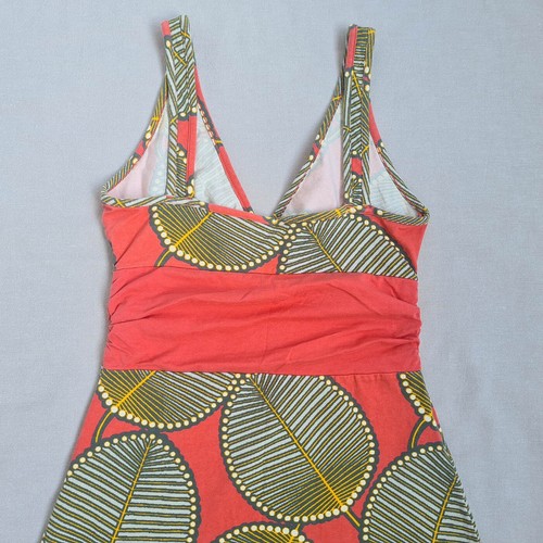 New Patagonia Organic Cotton Margot A-Line Dress Size S Sleeveless Stretch Leaf - Picture 7 of 15