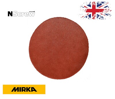 Schleifscheiben 3'''' Mirka Schleifpapier 75 mm 40-600 Orbitalpads 77 mm Haken und Schlaufe 