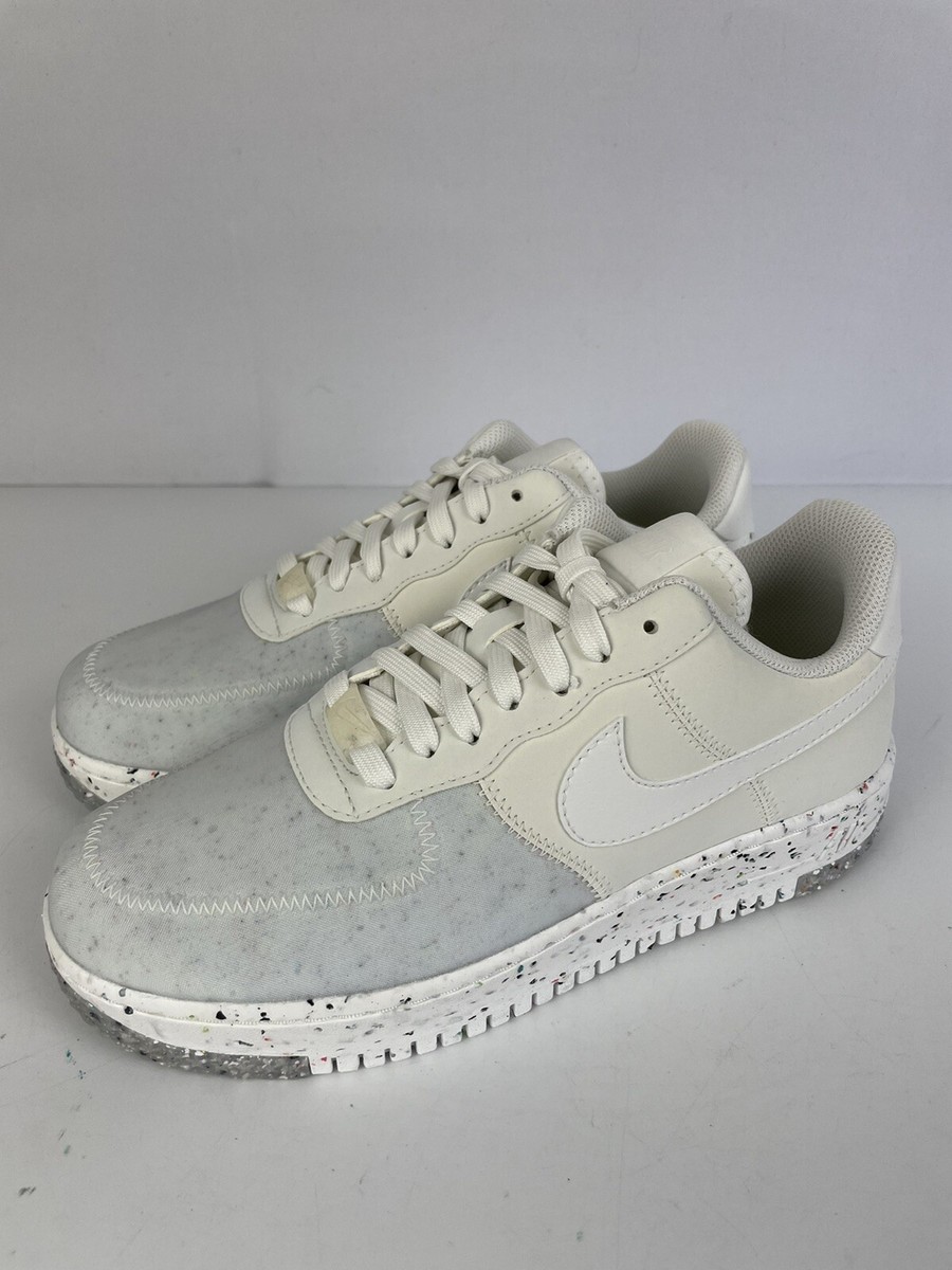 ナイキ レディース エア フォースワン Nike Air Force 1 Crater スニーカー Summit White NIKE WOMEN'S Air Force 1 AF1 Crater Summit White | size 7.5