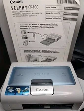 Canon Selphy CP400 Compact Photo Printer No power Cord No Ink