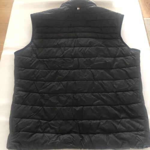 Hugo Boss Mens Black Water Repellent Gilet Size 54R - Picture 5 of 8